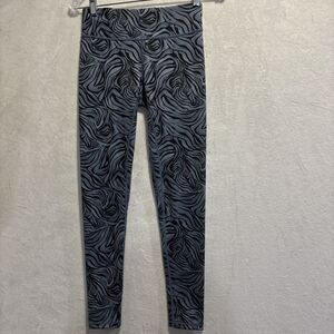 J. McLaughlin Active Leggings Women's Size XS Blue Black Stretch Athleisure